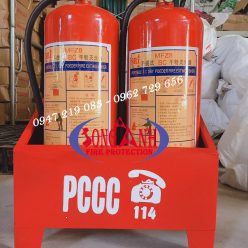 kệ đựng 2 bình chữa cháy