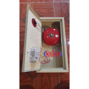 Hộp tổ hợp tích hợp chuông đèn nút ấn 220v