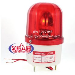 đèn xoay cảnh báo 220v không còi hú