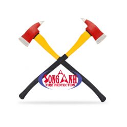 rìu cứu hỏa cán cao su