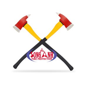 rìu cứu hỏa cán cao su