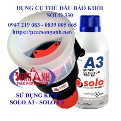 dụng cụ thử đầu báo khói solo 330