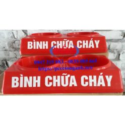 kệ nhựa đựng 2 bình chữa cháy
