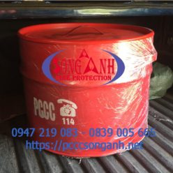 thùng phi đựng cát loại tròn có nắp đậy